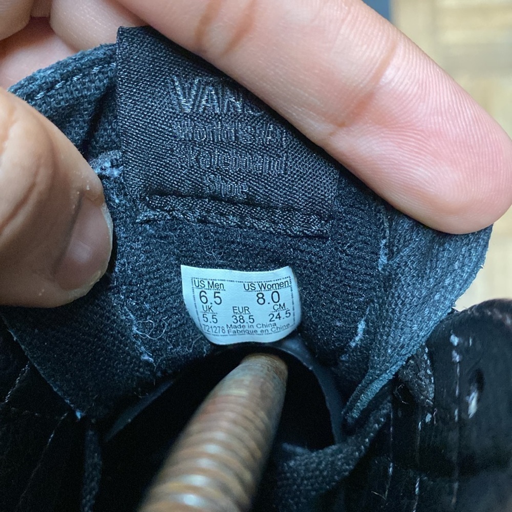 Vans Sk8 Hi Platform 2 Black Chain Links - Picture 16 of 16
